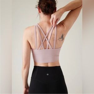 Athleta Conscious Strappy Bra D-DD